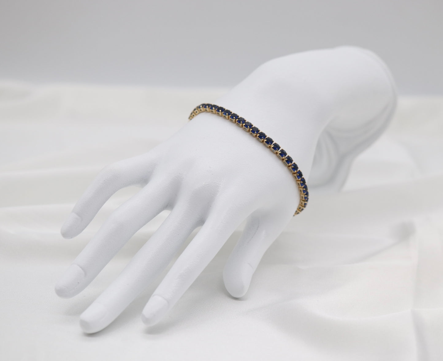 Noir Sapphire Tennis Bracelet