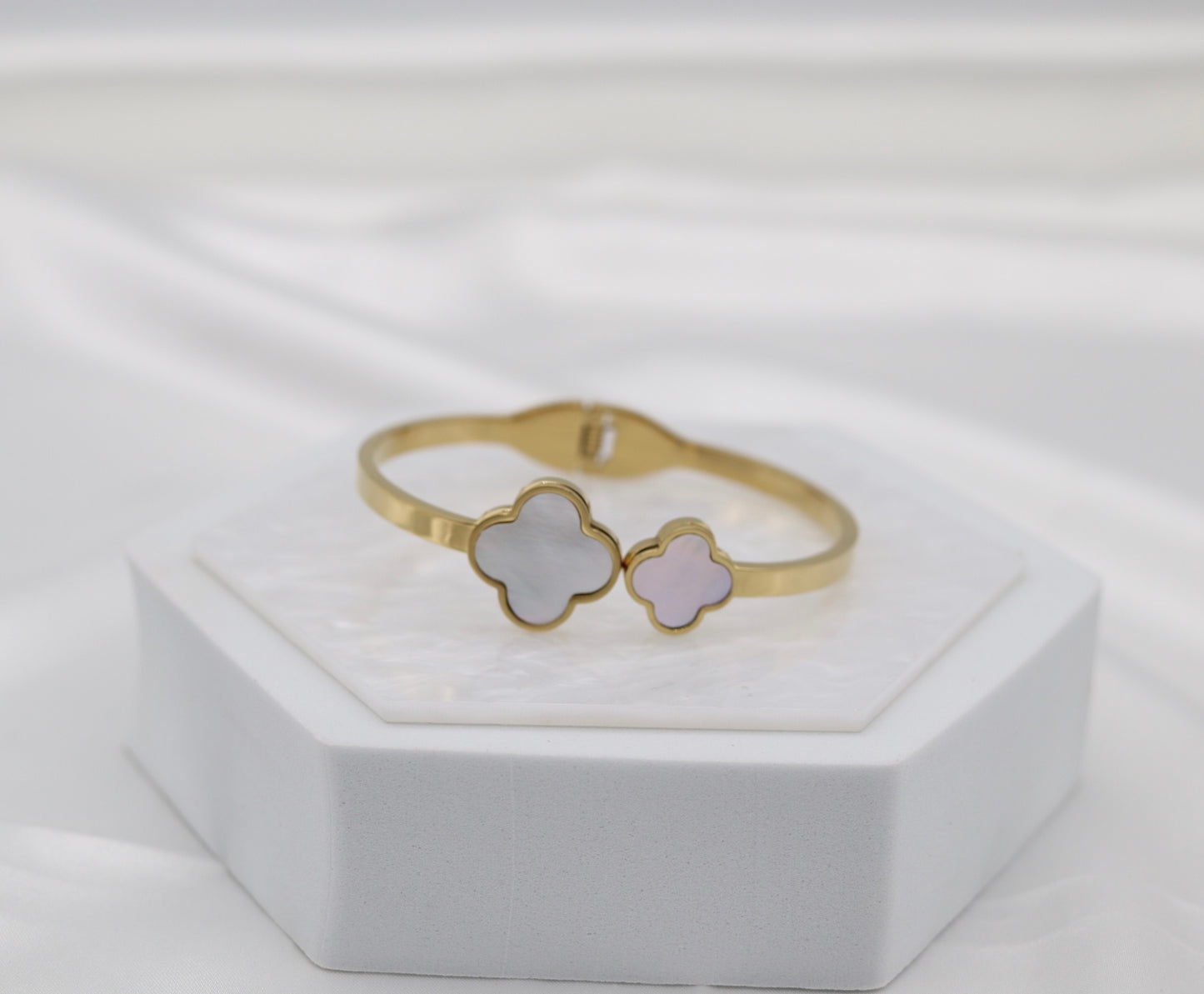 Clover Cuff Bracelet
