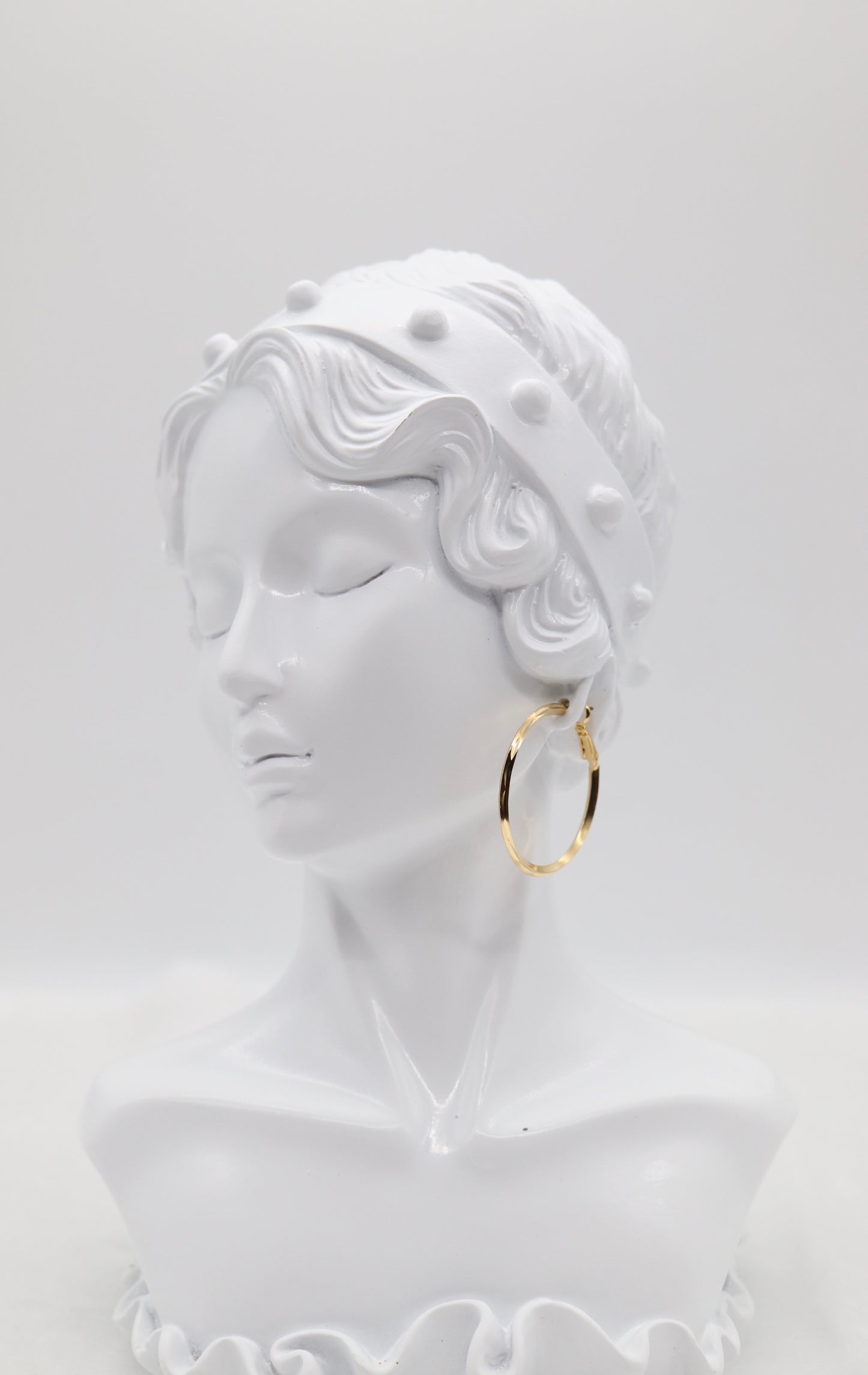 Classic Thin Gold Hoop Earrings