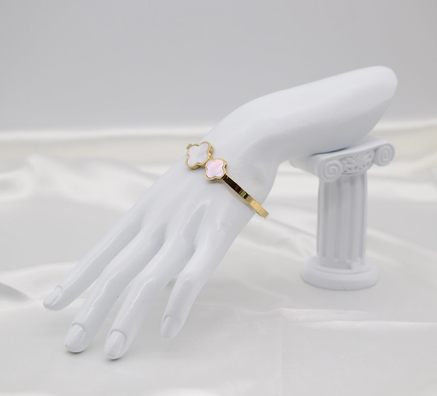 Clover Cuff Bracelet