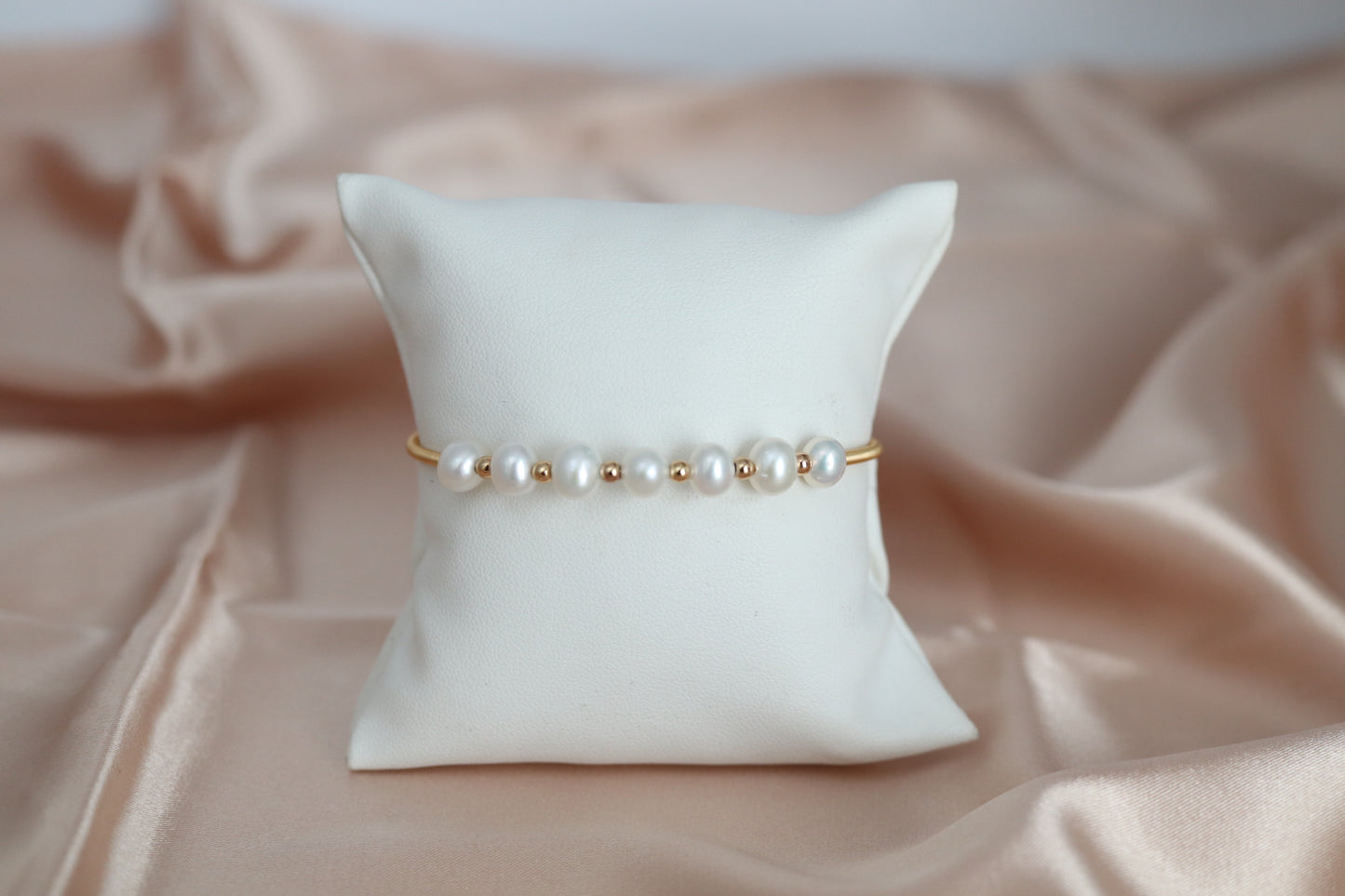 Seven Fresh Water Pearls with Gold Filled Wiring