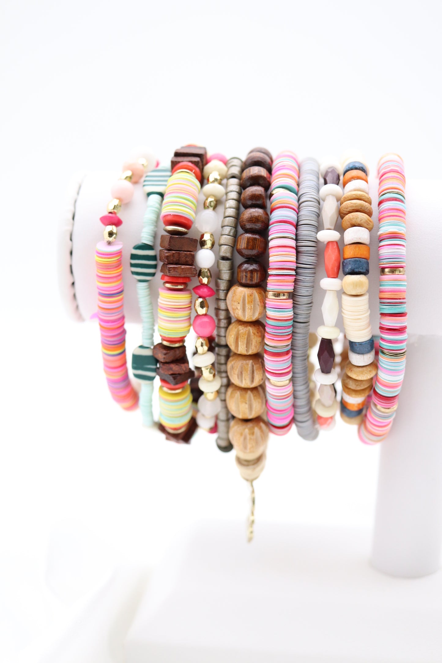 Gold 11 Piece Boho Bracelet Set