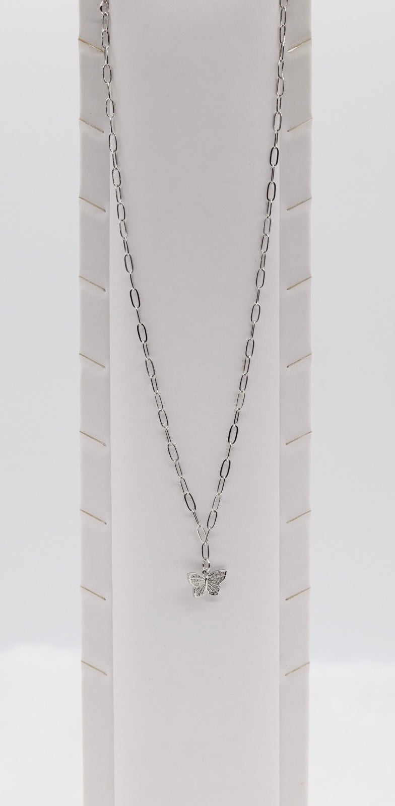 Silver Butterfly Necklace – Dainty Butterfly Pendant
