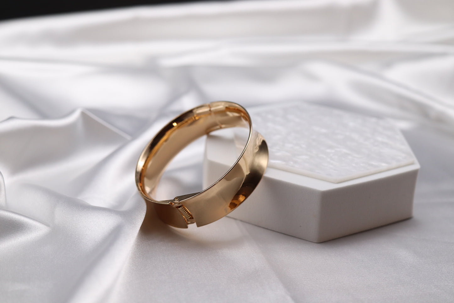 Gold Hinge Bracelet
