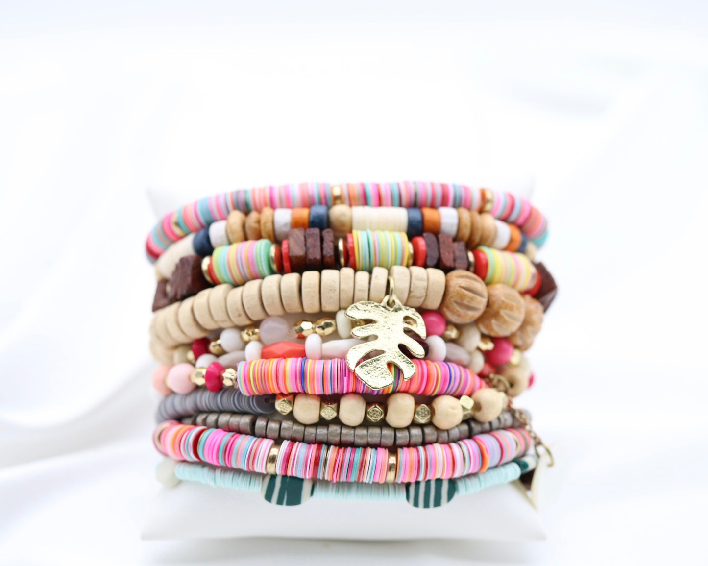 Gold 11 Piece Boho Bracelet Set