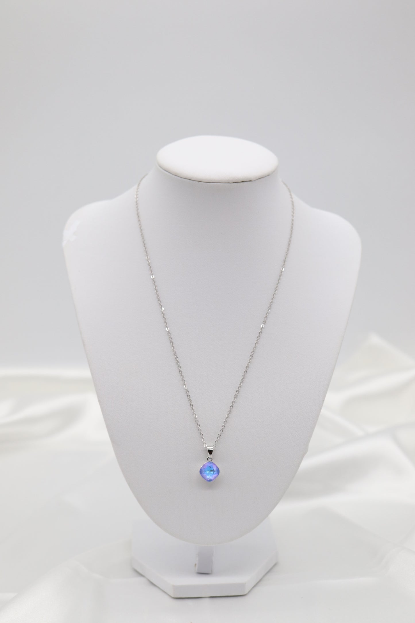 Light Blue Stone Necklace