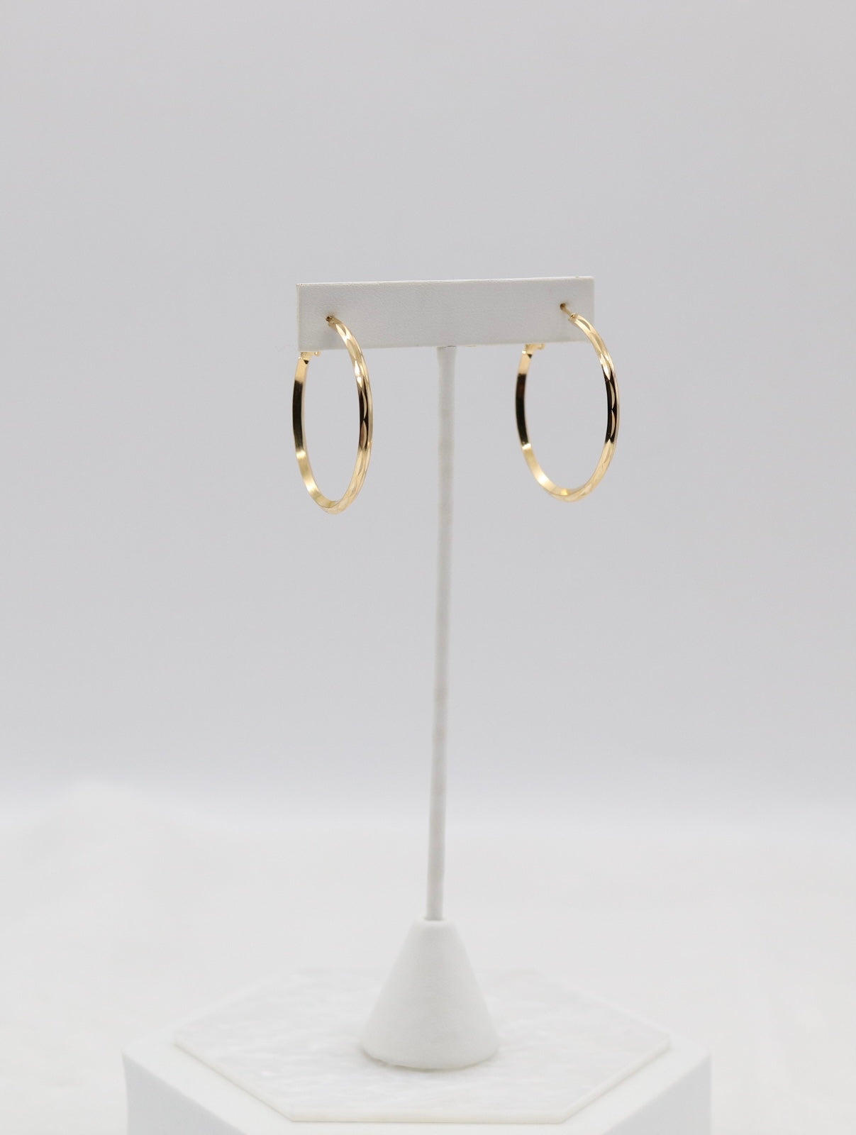 Classic Thin Gold Hoop Earrings