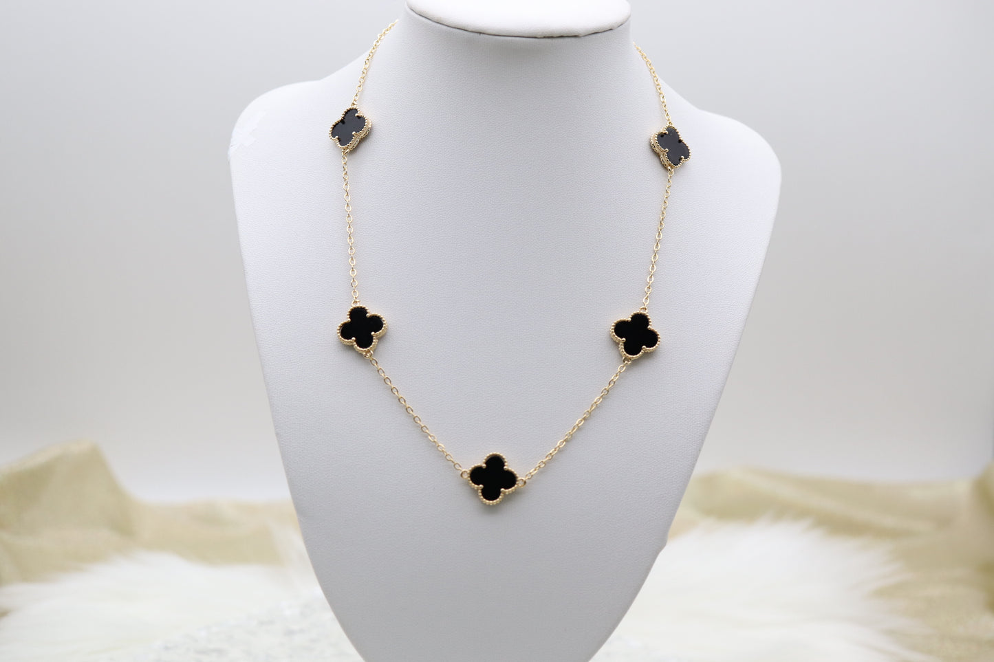 Black Clover Gold Necklace