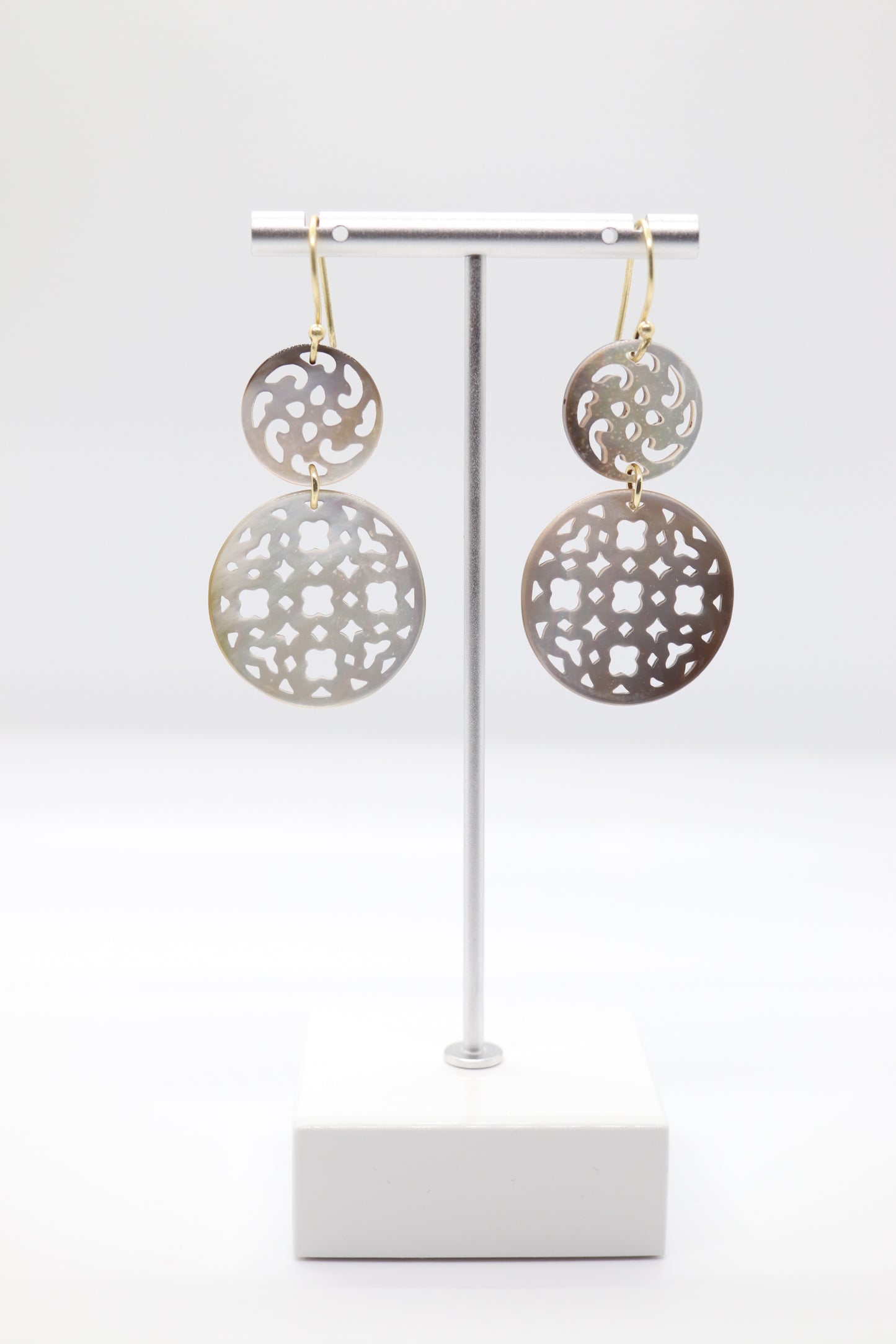 Beautiful Sterling Multi-Tiered Earrings