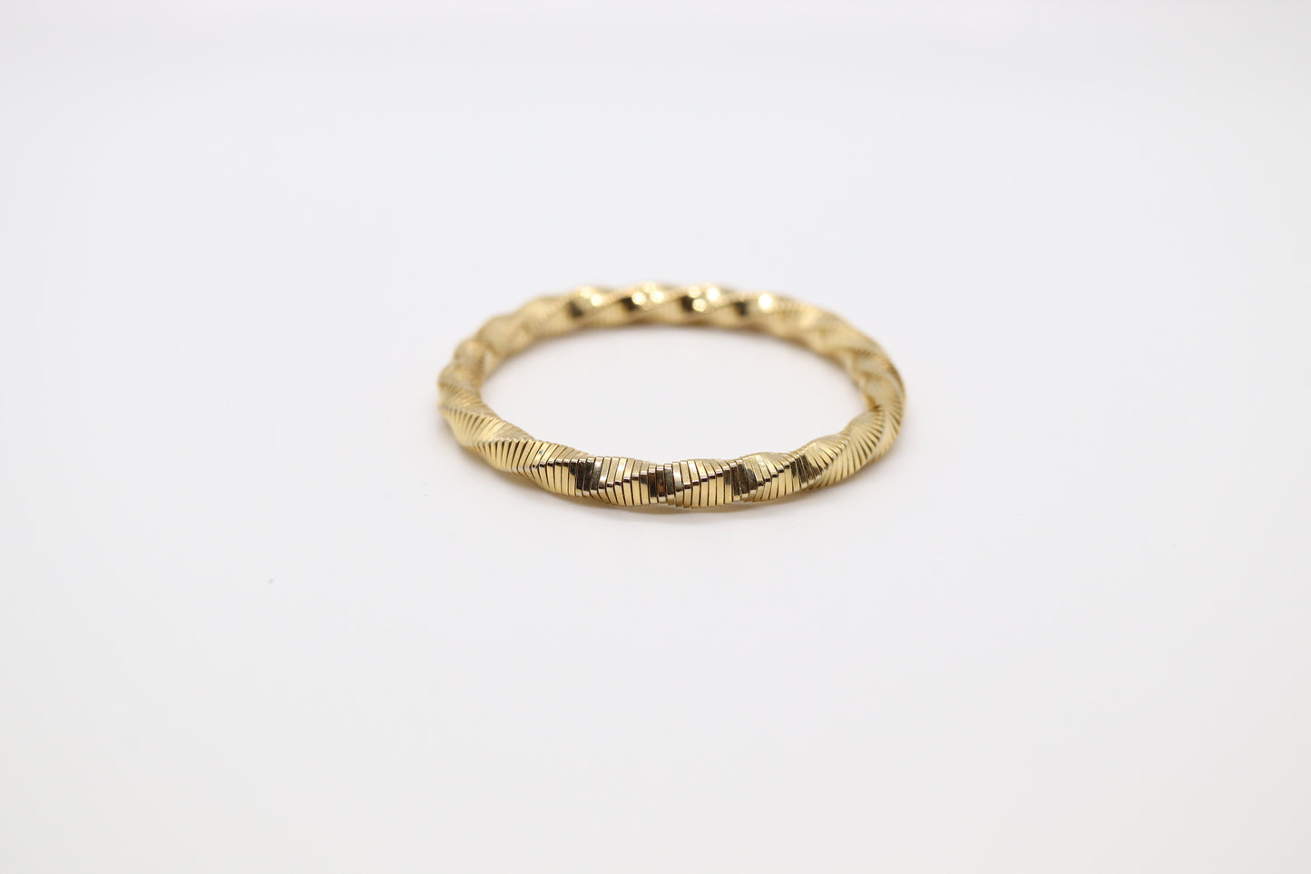 Gold Elastic Bracelet