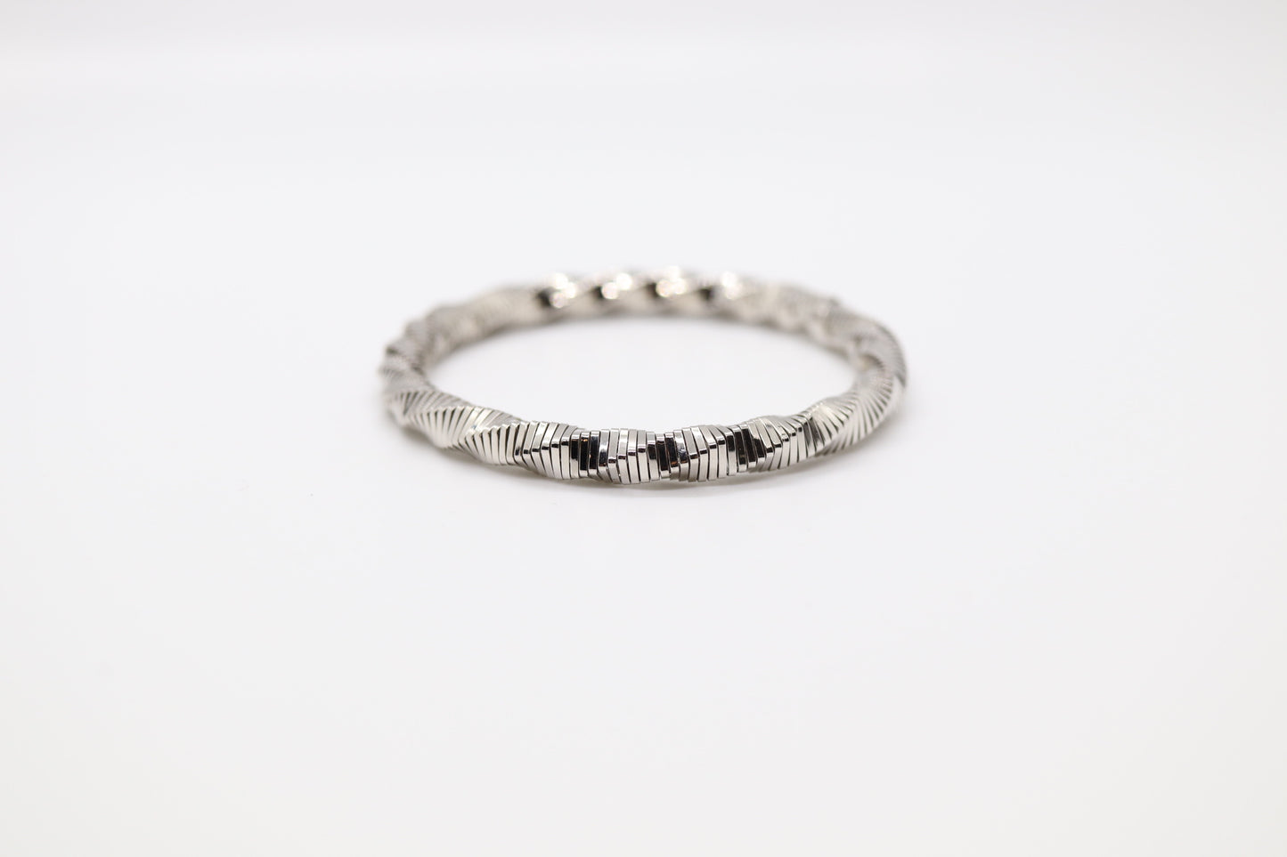 Silver Elastic Bracelet