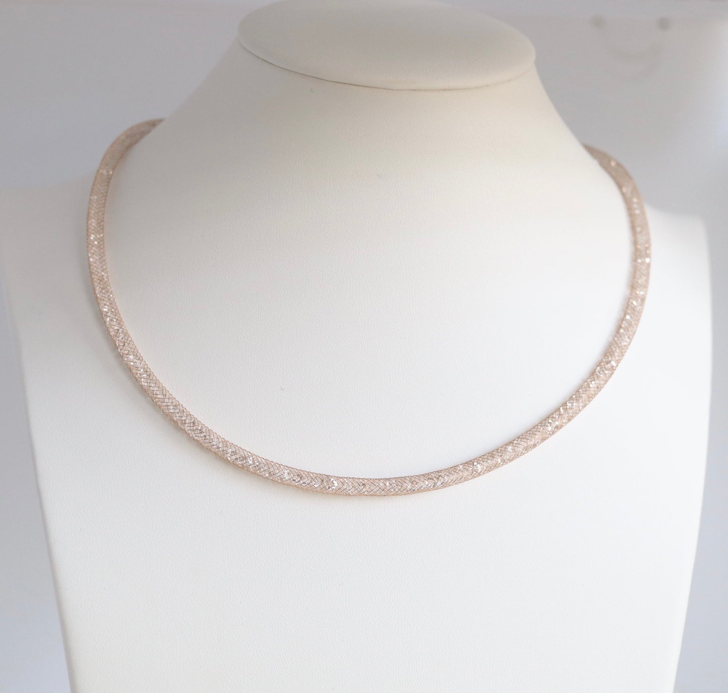 Soft Gold Sparkling Necklace