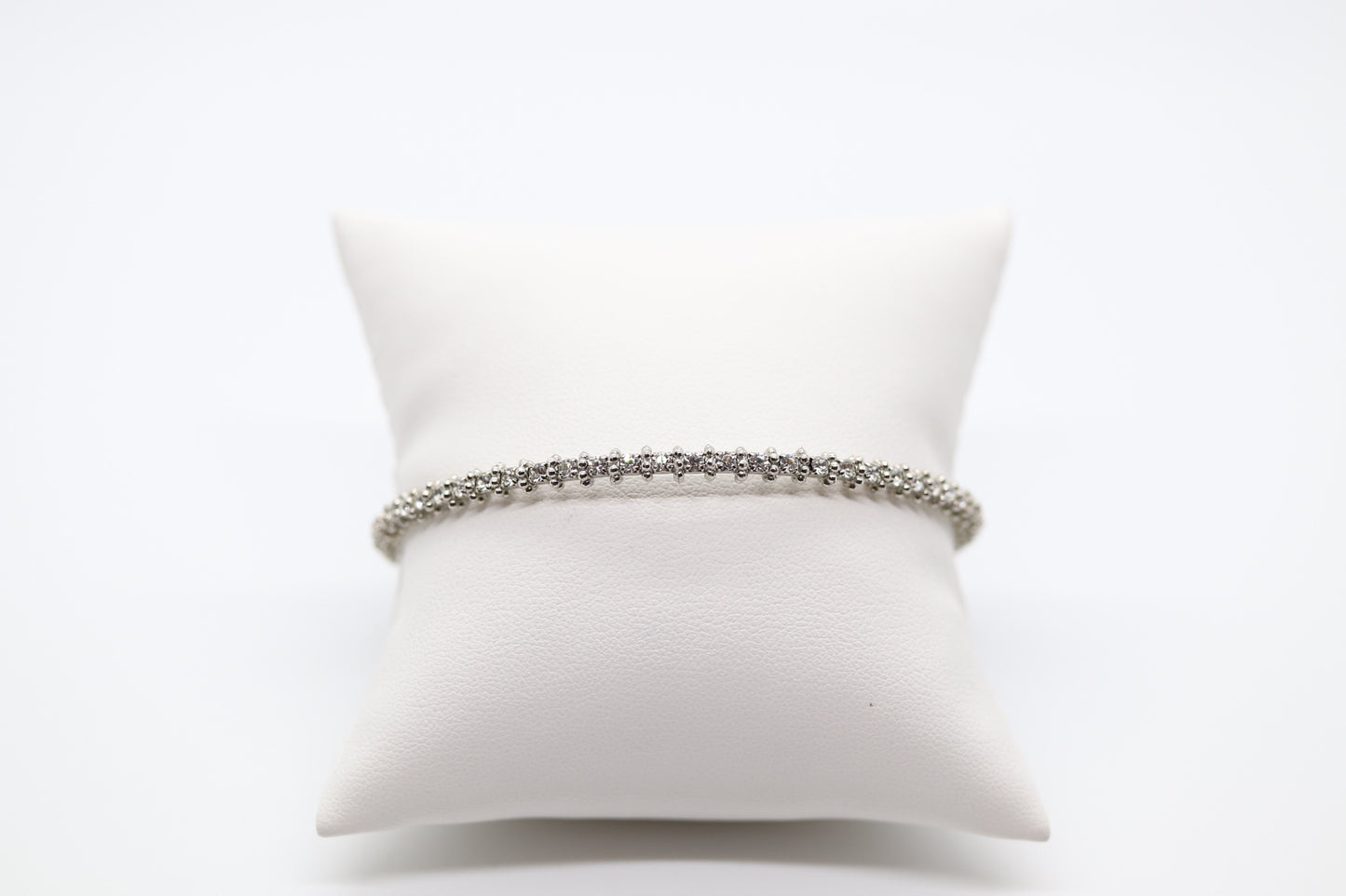 Silver CZ Tennis Bracelet