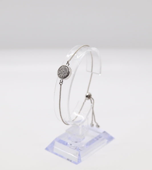 Round Silver Bracelet