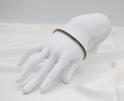 Noir Sapphire Tennis Bracelet