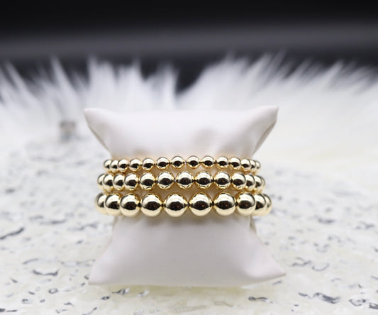 Gold Layered Beaded Bracelet