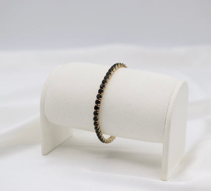 Black Sapphire Tennis Bracelet