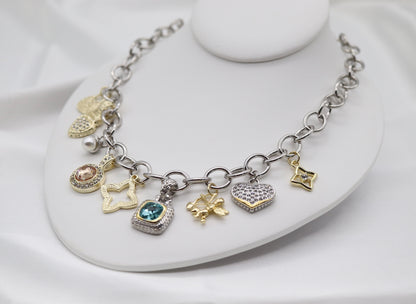 Silver Charm Necklace