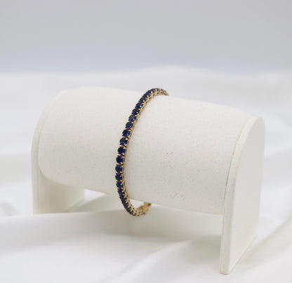 Noir Sapphire Tennis Bracelet