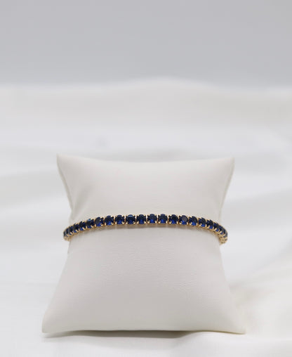 Noir Sapphire Tennis Bracelet