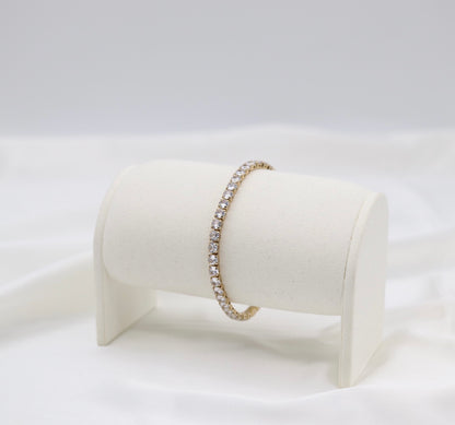 Luxe Crystal Glow Tennis Bracelet