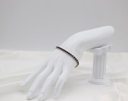 Noir Sapphire Tennis Bracelet