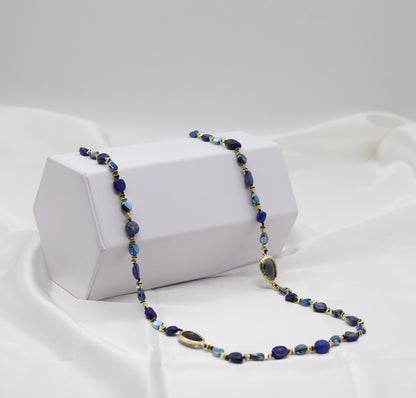 Royal Blue Gemstone Necklace