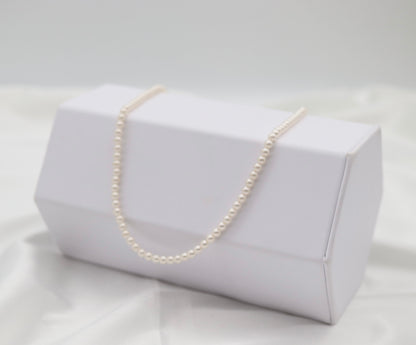 Classic Ivory Pearl Strand Necklace – Timeless Everyday Elegance