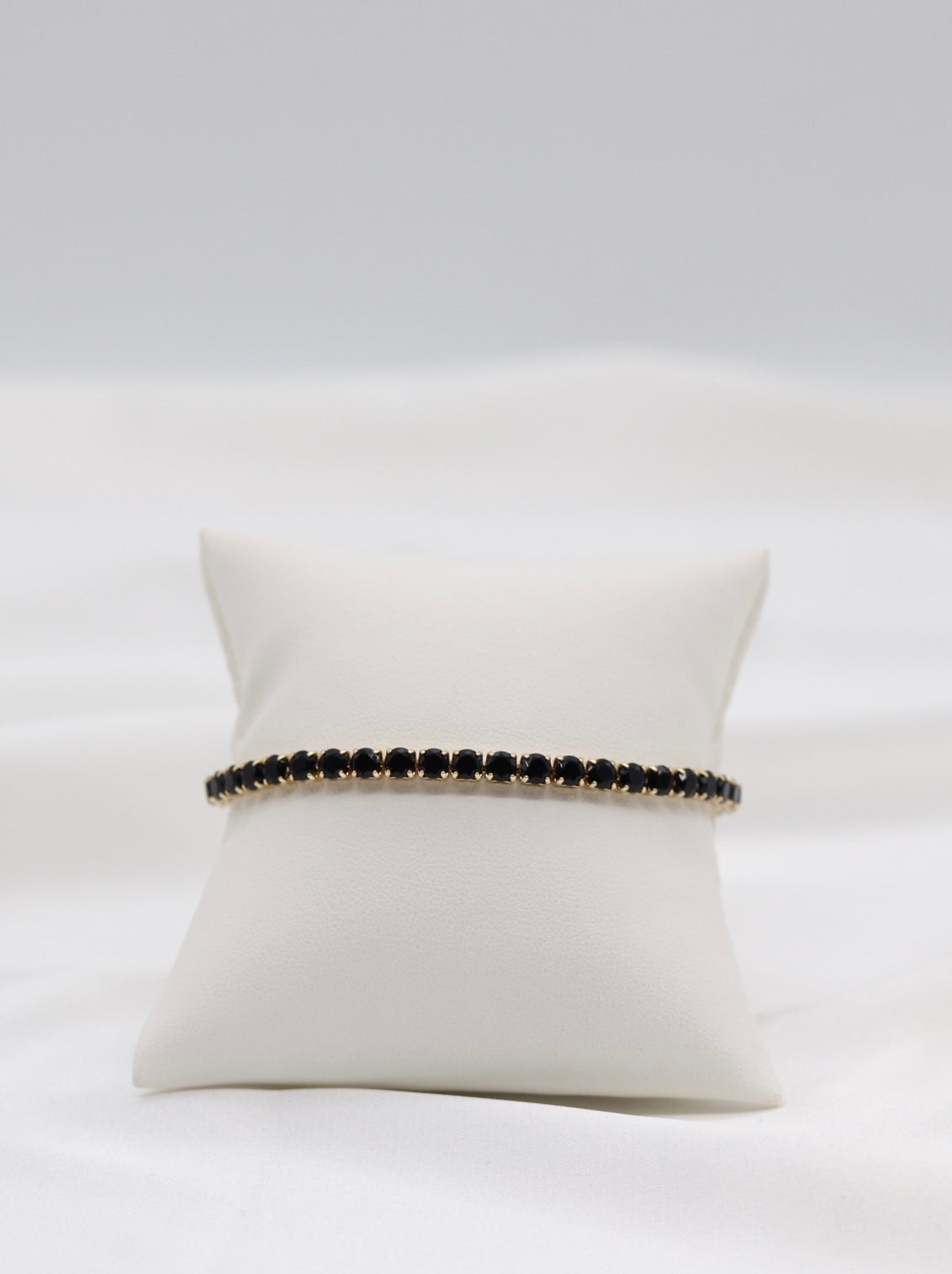 Black Sapphire Tennis Bracelet