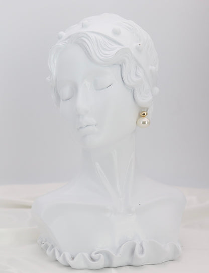 Classic Pearl & Gold Stud Earrings – Minimal Luxe Pearl Drops