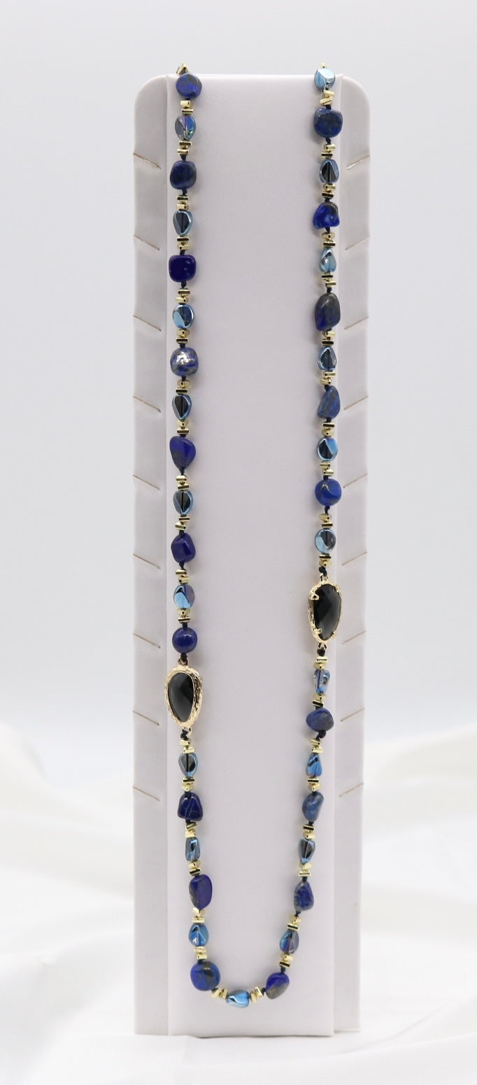 Royal Blue Gemstone Necklace