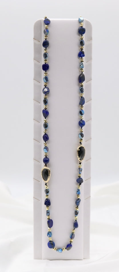 Royal Blue Gemstone Necklace