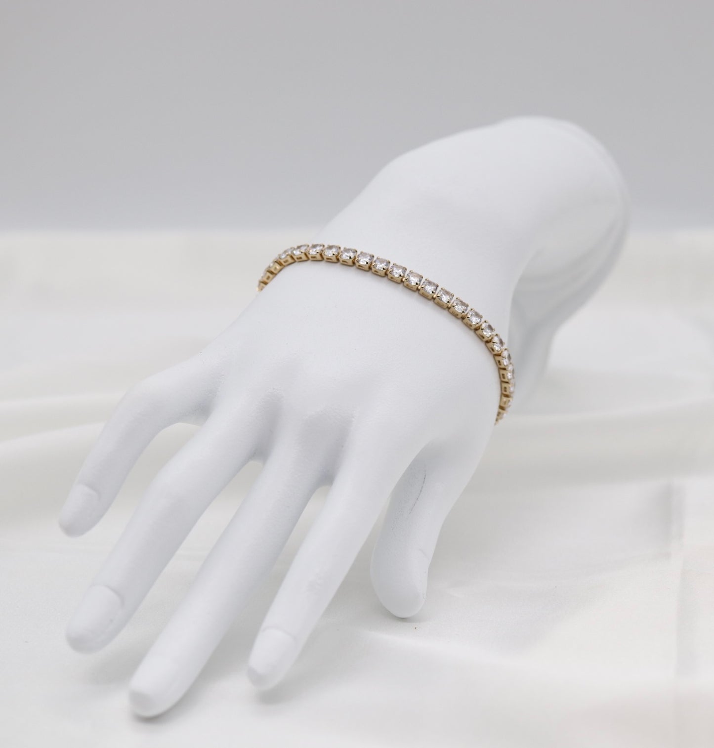 Luxe Crystal Glow Tennis Bracelet