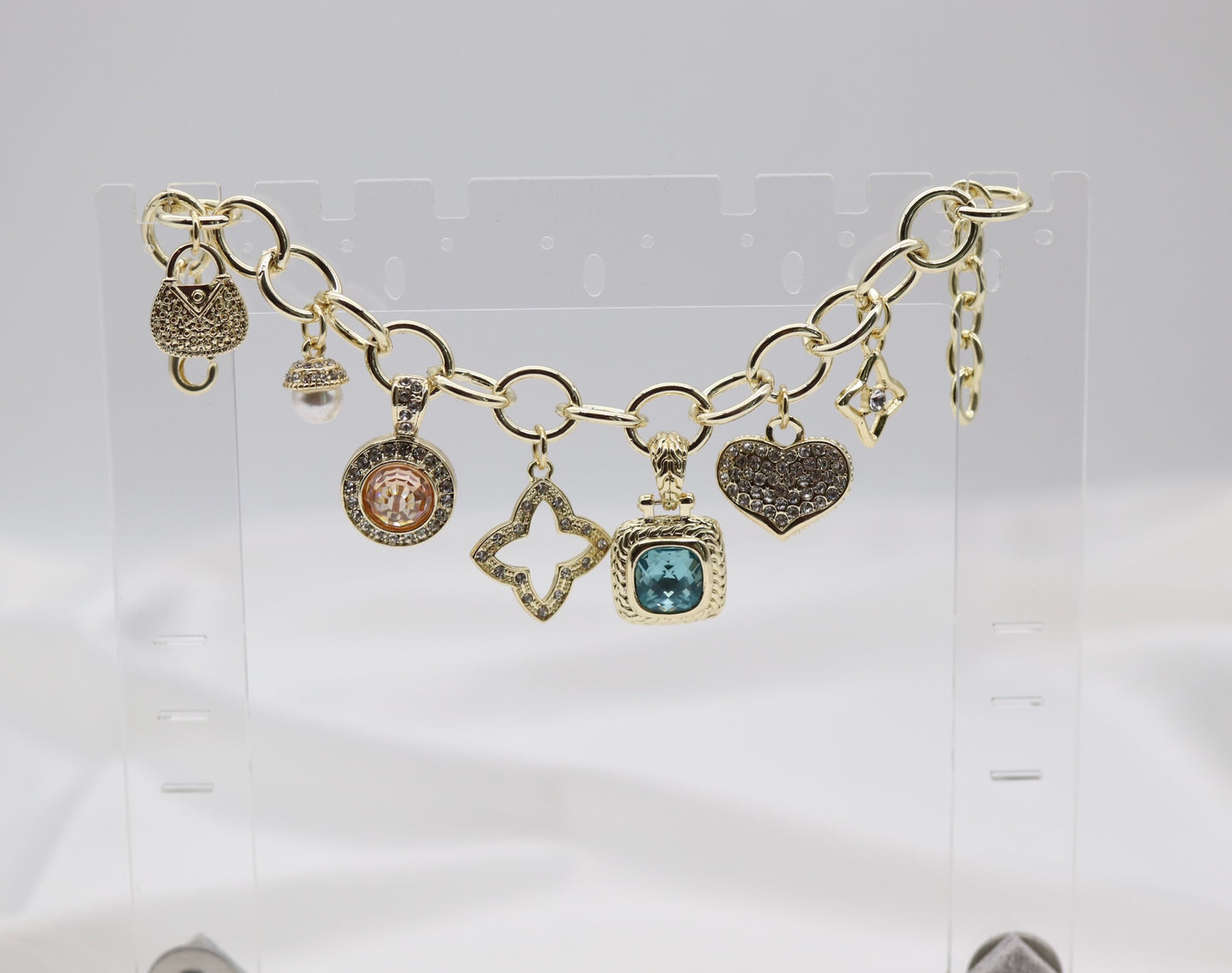 Gold Charm Bracelet