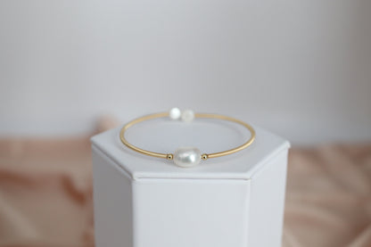 Single Fresh Water Pearls with Gold Filled Wiring