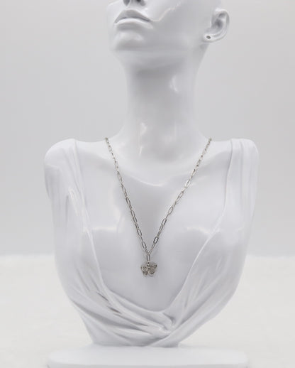 Silver Butterfly Necklace – Dainty Butterfly Pendant