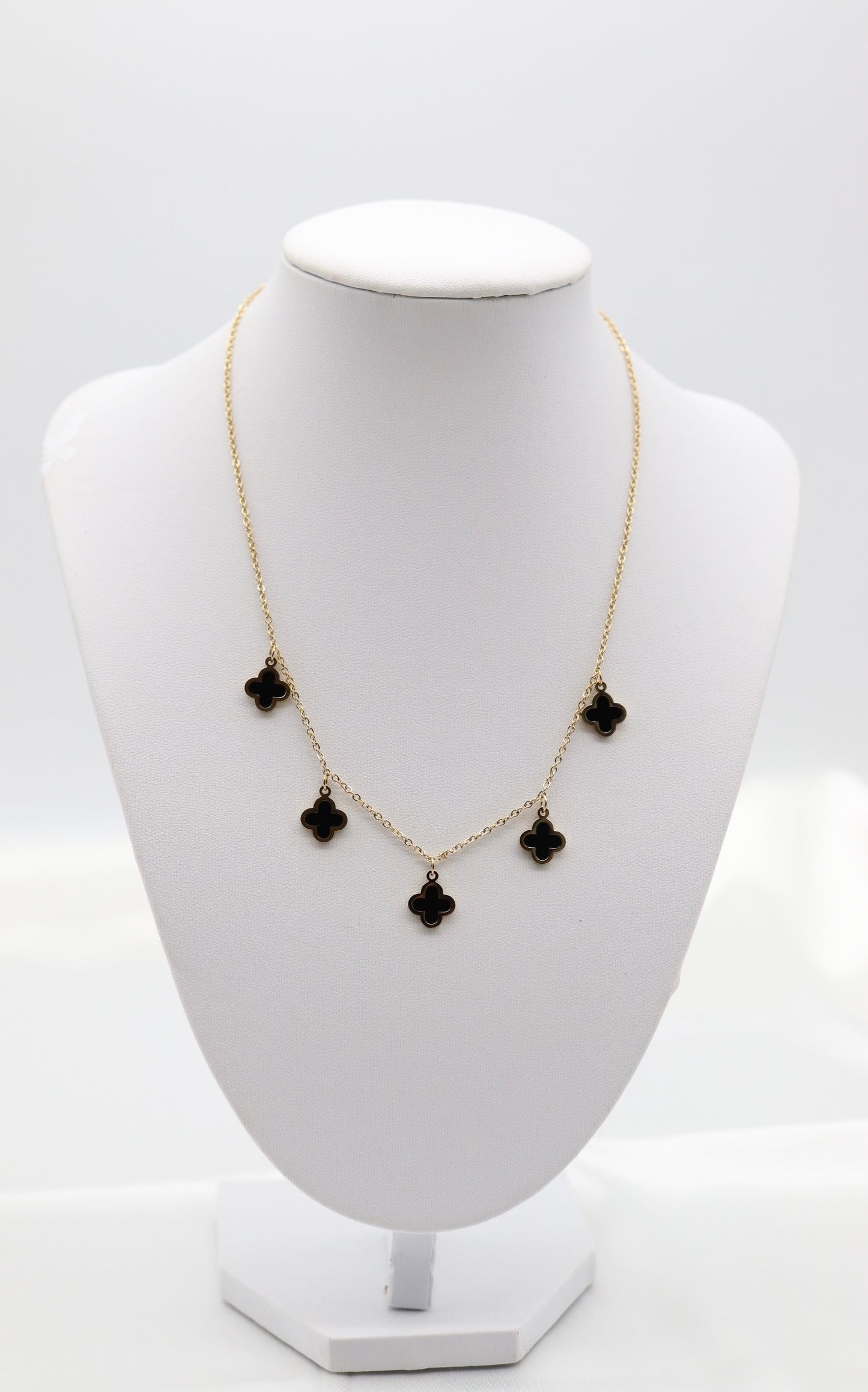 Clover Necklace - Black Clover Design