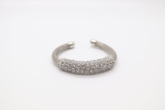 Silver Diamond  Bracelet