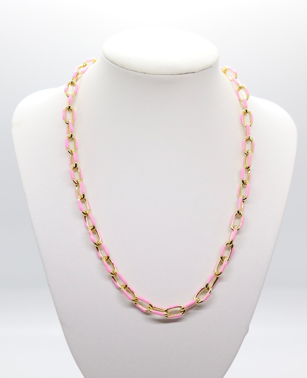 Pink Chain Necklace – TGI Jewelry