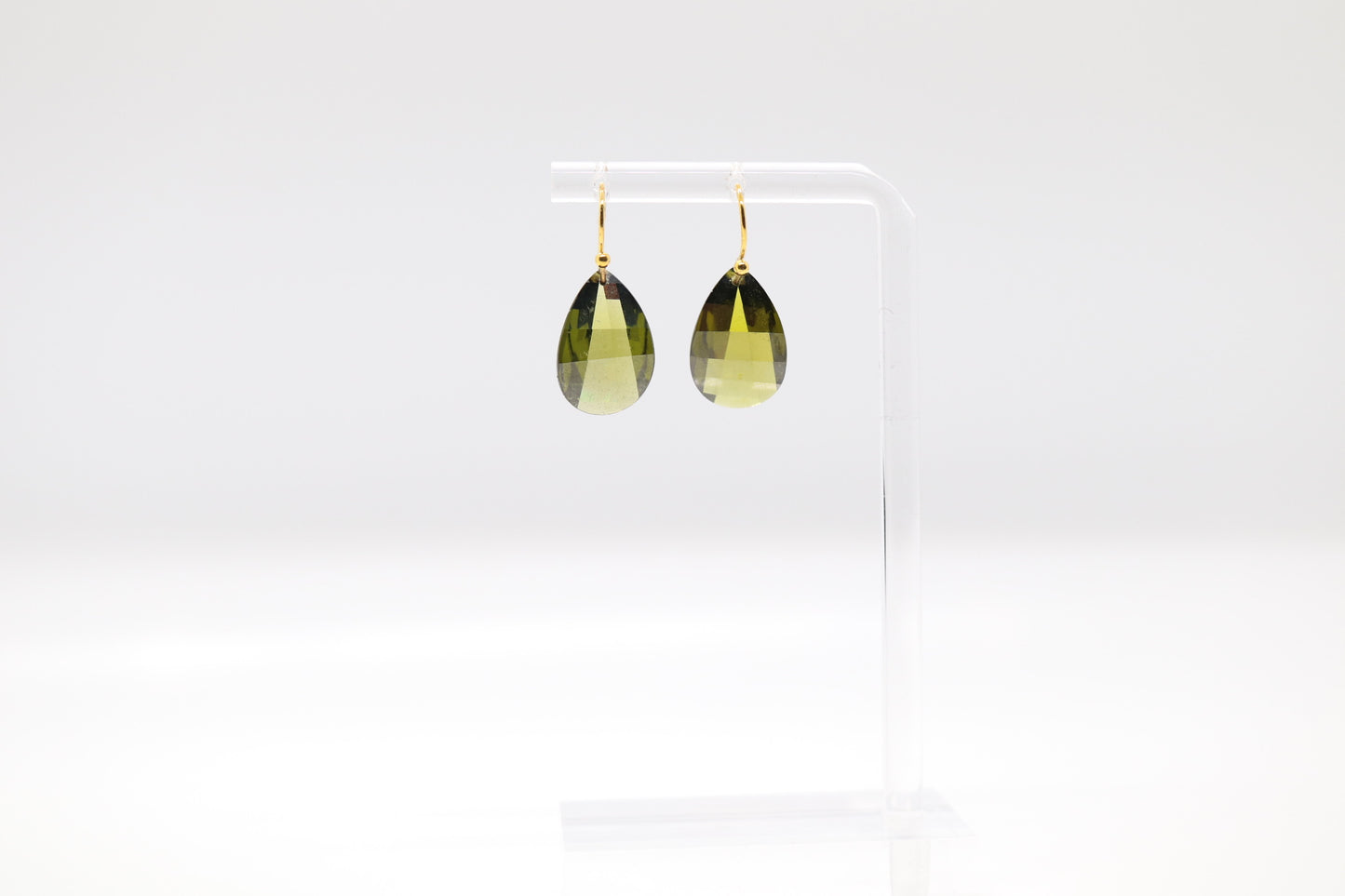 Beautiful Green Dangle Earrings