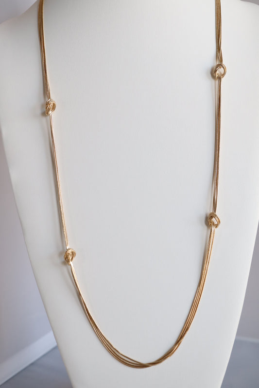 Gold Elegant Necklace