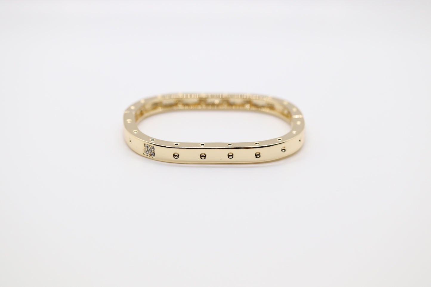 Gold Bracelet with Gold Beads