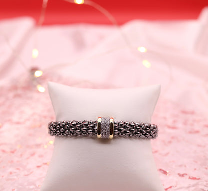 CZ Diamond Single Station Bracelet