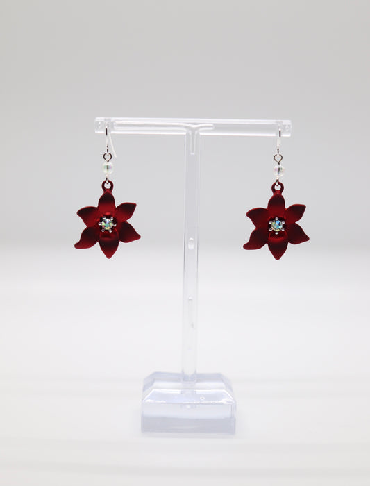 Poinsettia Earring