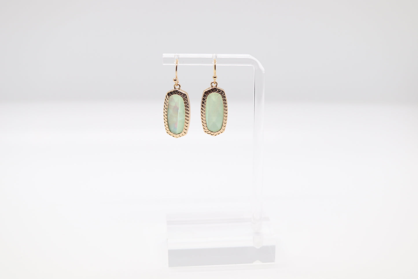 Gold & Opal Earrings