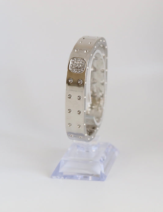 Silver Bracelet with Studs