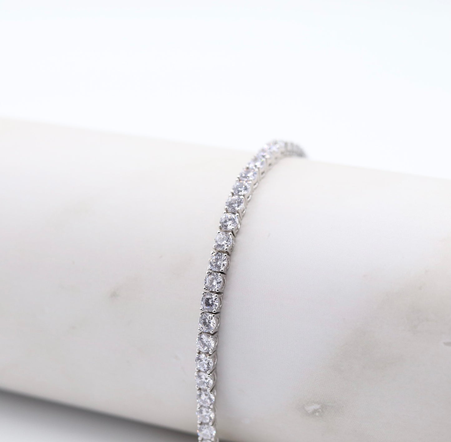 Sterling Silver Tennis Bracelets