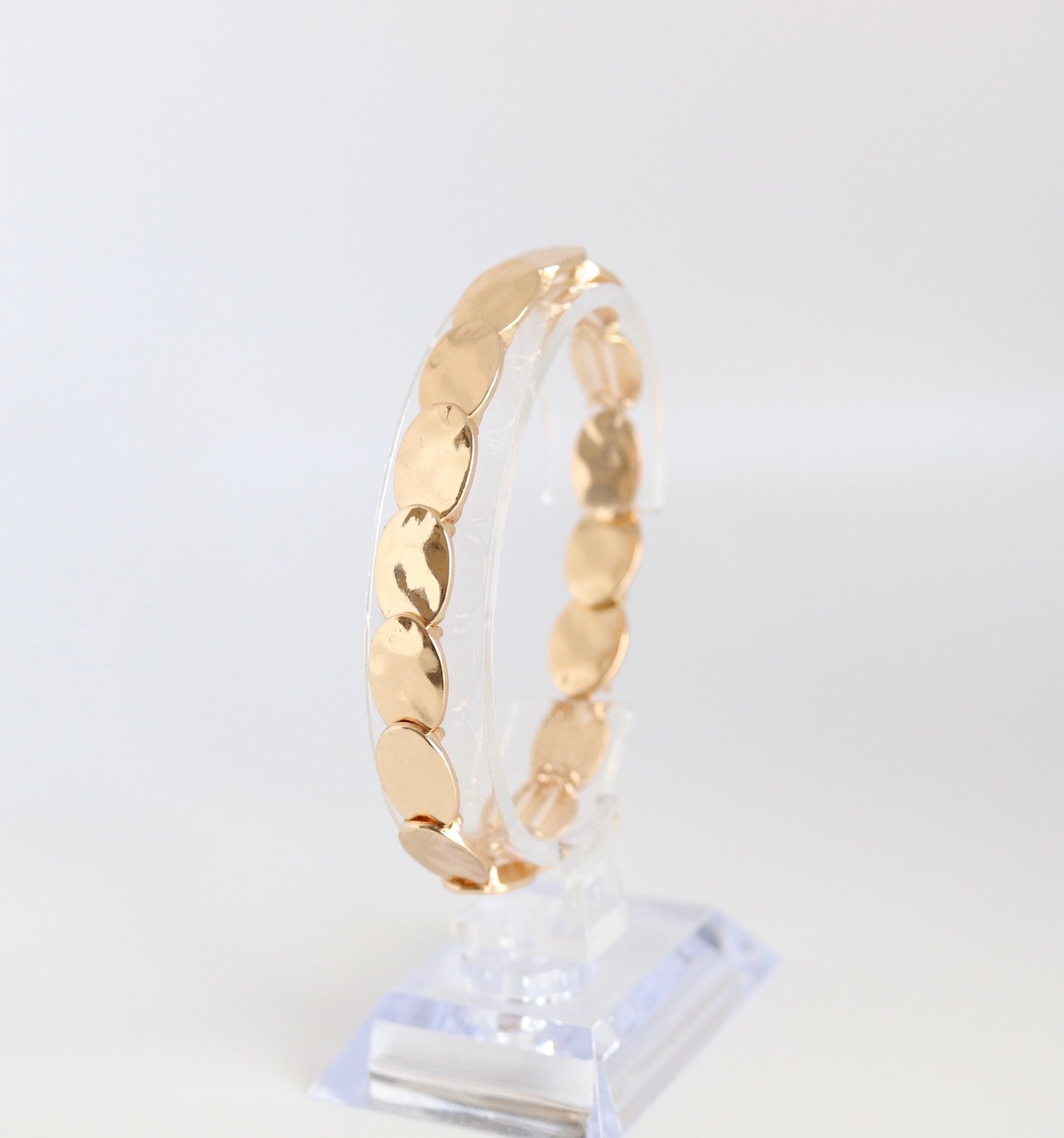 Gold Elastic Bracelet