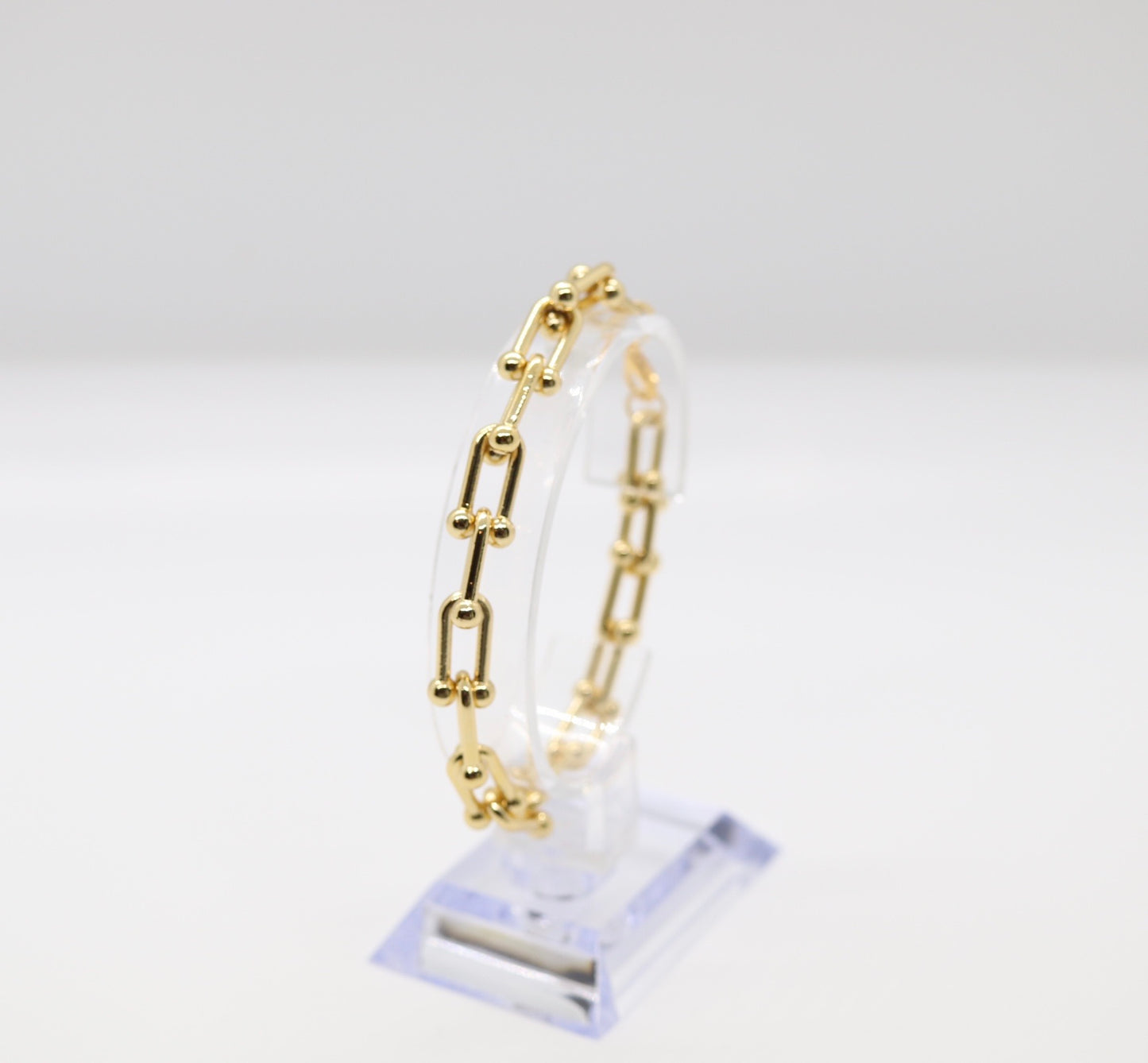 Beautiful 7 inch Gold Chain Bracelet