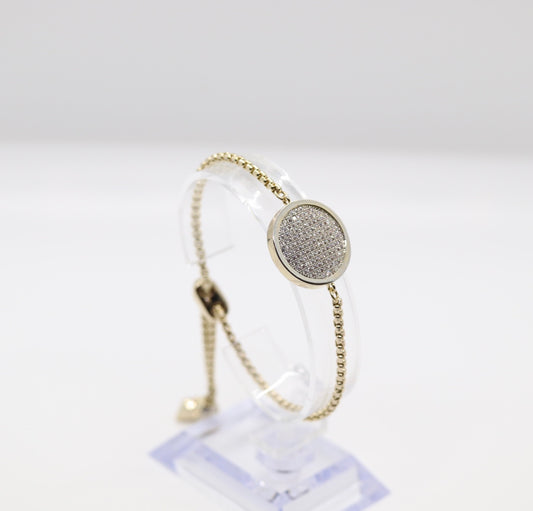 Round Gold Bracelet